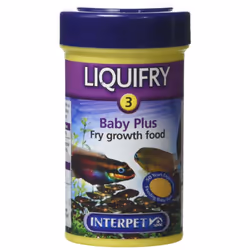 Interpet Liquifry Number 3 Baby Plus Fish Food for All Young Fish