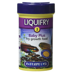 Interpet Liquifry Number 3 Baby Plus Fish Food for All Young Fish