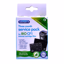 Interpet Internal Cartridge Filter Cf1 Three Month Service Kit