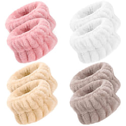 8 Pcs Wrist Spa Washband - Microfiber Wrist Wash Towel Band |Face Wash