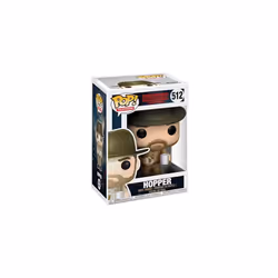 Funko Pop Television: Stranger Things - Hopper with Donut (Styles May Vary) Collectible Figure