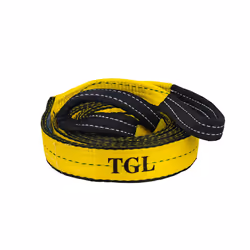 TGL 2 inch, 20 Foot Tow Strap with Reinforced Loops 10,000 Pound Capacity