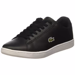 Lacoste Women's Hydez Sneaker  Black/Gold  7