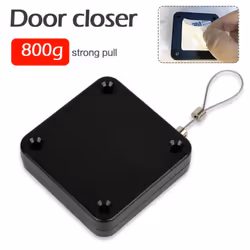 800g Tension Automatic Door Closer All Door Closers With 1.2m Steel Wire Anti-theft Cable Box - white