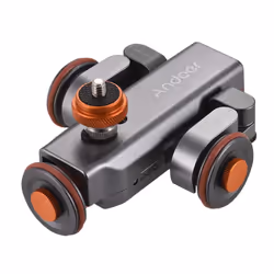 Andoer L4 PRO Motorized Camera Video Dolly with Scale Indication Electric Track Slider Wireless - black