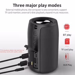 ZEALOT S32 Portable Wireless Bluetooth Speaker 5W Subwoofer Outdoor Sound Box Music Player U Disk