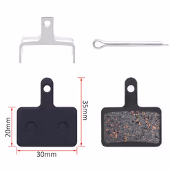 4 Pairs Bicycle Brake Pads Mountain Bike Disc Brake Pads Replacement for M355