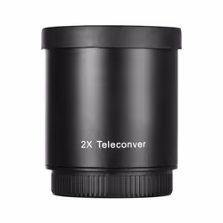 Andoer 2X Teleconverter Lens Manual Focus Converter Lens for 650-1300mm 500mm 420-800mm Camera
