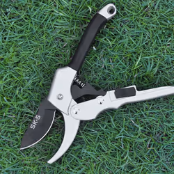 Secateurs SK-5 Steel Blade Pruning Shears Gardening Pruning Scissors Bonsai Cutters Gardening Tool - silver