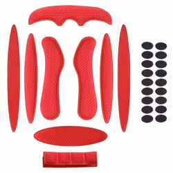 Universal Helmet Foam Pads Replacement Set Helmet Sponge Lining - blue