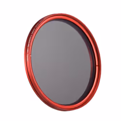 FOTGA Slim ND Fader Variable Filter Neutral Density ND2 to ND400 Red Replacement for Canon - red, 72mm