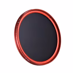 FOTGA Slim ND Fader Variable Filter Neutral Density ND2 to ND400 Red Replacement for Canon - red, 58mm