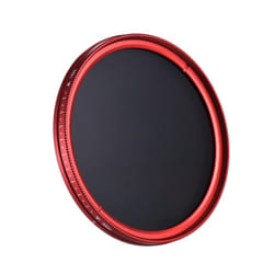FOTGA Slim ND Fader Variable Filter Neutral Density ND2 to ND400 Red Replacement for Canon - red, 58mm