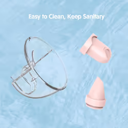 YOUHA Electric Breast Pump Replacement Accessory Includes 2 Pcs Duckbill Valve Soft Food-Grade - 5oz Cup
