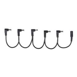 JOYO CM-24 Guitar Effects Power Cable Splitter Cord 5 Ways Daisy Chain for DC 9V Guitar Bass Effects