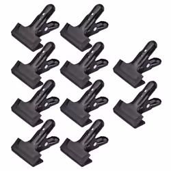 Heavy Duty Spring Metal Clip Photography Backdrop Clamps Background Support Holder with Rubber - 10pcs
