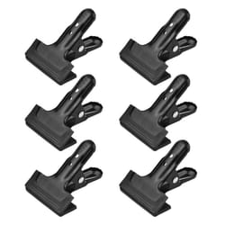 Heavy Duty Spring Metal Clip Photography Backdrop Clamps Background Support Holder with Rubber - 6pcs