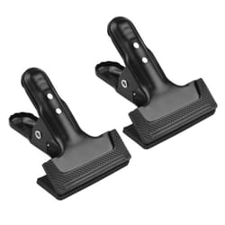 Heavy Duty Spring Metal Clip Photography Backdrop Clamps Background Support Holder with Rubber - 2pcs