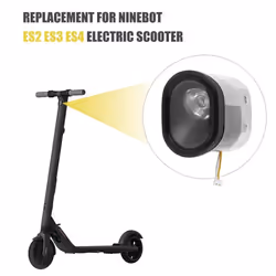 Electric Scooter Headlight Replacement for Ninebot Es2 ES3 Es4 E-Scooter Front Lamp Led Light Ebike