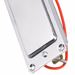 Mini Humbucker Pickup Kit Compatible with LP Electric Guitar Neck Bridge Double Coil Pick-up Chrome