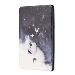 E-book Leather Case for Kindle 658(10th Generation, 2019 Release) - Lightweight Premium PU Leather - Grey