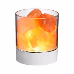 Himalayan Salt Stone Night Light 7 Colors LED Rock Crystal Lamp Portable USB Natural Air