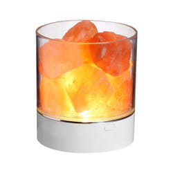 Himalayan Salt Stone Night Light 7 Colors LED Rock Crystal Lamp Portable USB Natural Air