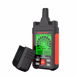 HABOTEST HT609 Gas Leak Detector Combustible Gas Detector with LCD Display Audible and Visual Alarm