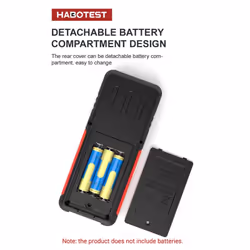 HABOTEST HT609 Gas Leak Detector Combustible Gas Detector with LCD Display Audible and Visual Alarm
