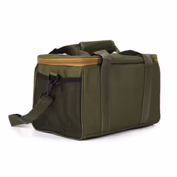 Canvas Fishing Shoulder Bag Pack Tackle Bag Lure Reel Bag Pouch Case New - black