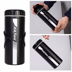 SAHOO 750ml Bike Tool Bottle Storage Pod Cycling Bicycle Bike Tool Storage Bottle Case Holder Container for Cycling