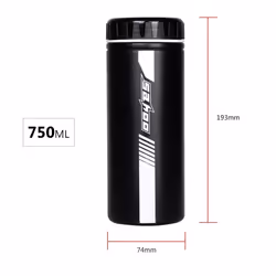 SAHOO 750ml Bike Tool Bottle Storage Pod Cycling Bicycle Bike Tool Storage Bottle Case Holder Container for Cycling