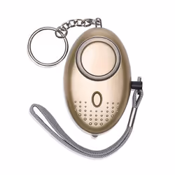 Loud Personal Panic Rape Attack Safety Security Alarm Keyring Flashlight - Other