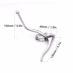 Lightweight Aluminum Bicycle Double Brake Handle MTB Road Bike Cycling Brake Levers
