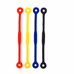 10Pcs Tennis Damper Silicone Tennis Racket Vibration Absorbing Shock Reducing Strips