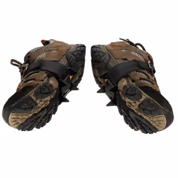 4 Tooth Crampons Outdoor Mountain Climbing Hiking Ice Ski Snow Shoes Spikes Winter Anti Slip Ice
