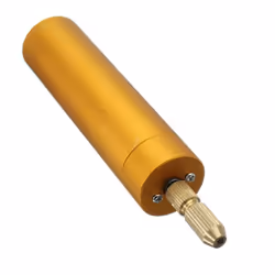 5V DC Mini Aluminum Electric Motor Hand Drill + 10Pcs Twist Bits DIY for Wood PCB