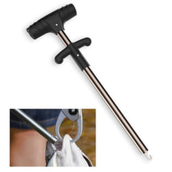Fishing Hook Remover with Squeeze Puller Handle Fishing Hook Extractor Puller Fish Hook Tool - black