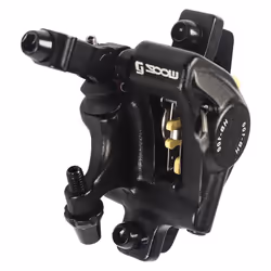Bike Hydraulic Disc Brake Front Rear Calipers Cycling MTB Folding Bicycle - black, Front &amp; Rear caliper