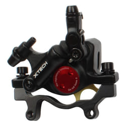 Bike Hydraulic Disc Brake Front Rear Calipers Cycling MTB Folding Bicycle - black, Rear caliper
