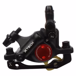 Bike Hydraulic Disc Brake Front Rear Calipers Cycling MTB Folding Bicycle - black, Front caliper