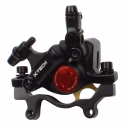 Bike Hydraulic Disc Brake Front Rear Calipers Cycling MTB Folding Bicycle - black, Front caliper