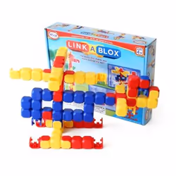 Popular Playthings Link a Blox, Building set, 4 yr(s), 60 pc(s)