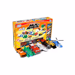 Popular Playthings Magnetic Mix or Match, Vehicle set, 3 yr(s), Multicolour