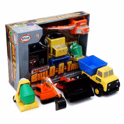 Popular Playthings Magnetic Build a Truck Construction, Vehicle set, 2 yr(s), Multicolour