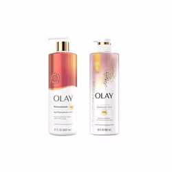 Olay Body Lotion Niacinamide 17 fl oz+ Body Wash Hyaluronic Acid 20 fl oz