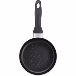 Tefal B190S544 Origins 5 Piece Stone Pots and Pans set, Black, 20 & 24CM Frying Pans, 16 & 18 & 20CM Saucepans with Lids