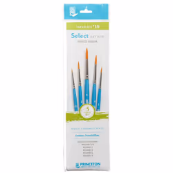 Princeton 3750SET110 Select Syn Value Set 10-5 Brush Set, Brown