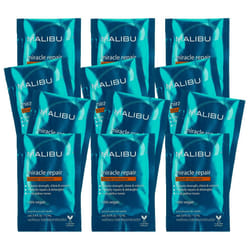 Malibu C Miracle Repair Hair Reconstructor  Blonde Enhancer (12 Packets) - Nourishing Hair Repair Treatment for Damaged Blonde Strands - Relieves Hair