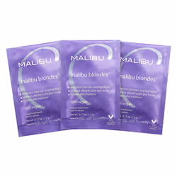 Malibu C Blondes Wellness Remedy (3 Packets) - Removes Discoloration from Blonde Hair - Brightening Blonde Remedy for Moistur ...